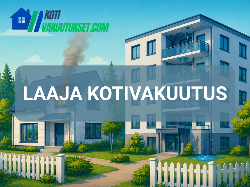 Laaja kotivakuutus Kotivakuutukset.com