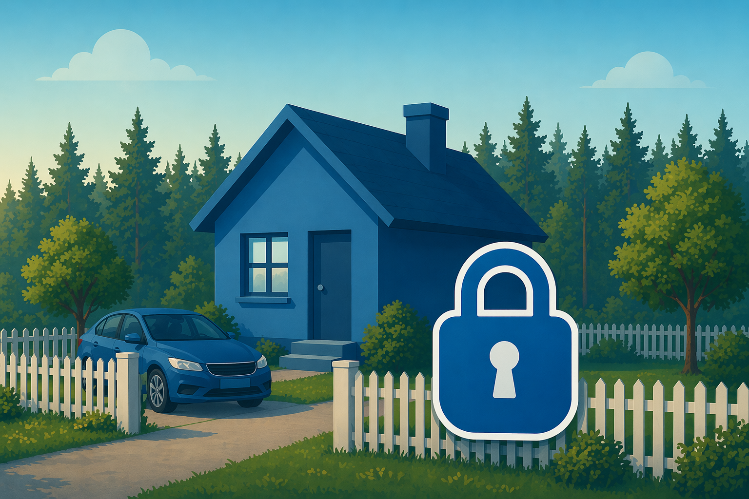 Omakotitalo, auto ja vakuutus